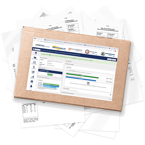 Stack of paper bills